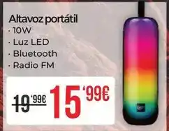 Embargos a lo bestia Fm - altavoz portatil oferta
