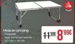 Embargos a lo bestia Mesa de camping oferta