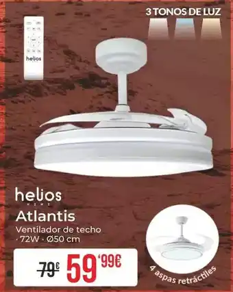 Embargos a lo bestia Helios - atlantis oferta