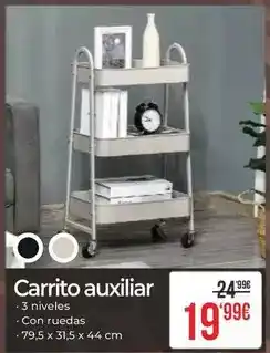 Embargos a lo bestia Carrito auxiliar oferta