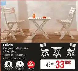 Embargos a lo bestia Olivia - conjunto de jardín oferta
