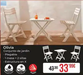 Embargos a lo bestia Olivia - conjunto de jardín oferta