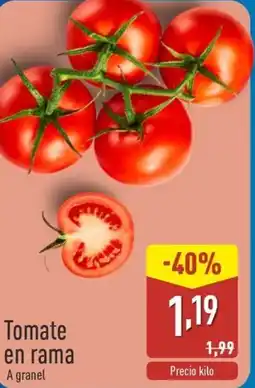 ALDI Tomate en rama oferta