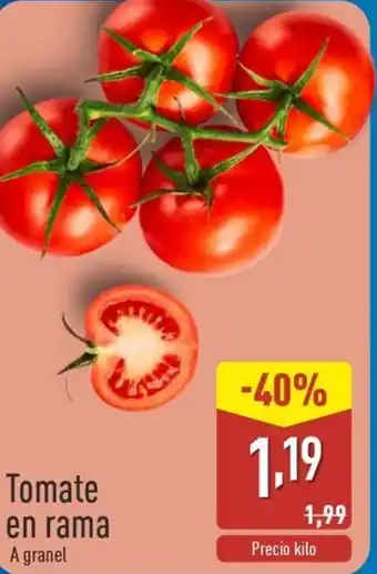 ALDI Tomate en rama oferta