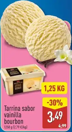 ALDI Tarrina sabor vainilla bourbon oferta