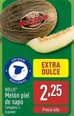 ALDI BOLLO Melón piel de sapo oferta