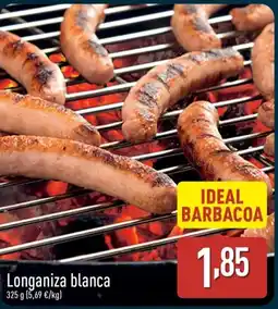 ALDI Longaniza blanca oferta
