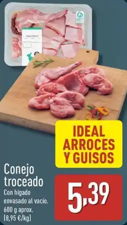 ALDI Conejo troceado oferta