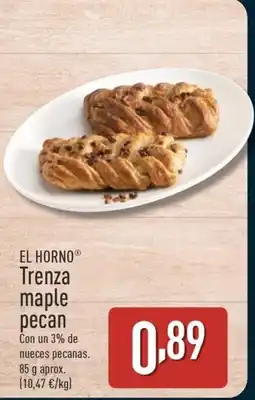 ALDI EL HORNO Trenza maple pecan oferta