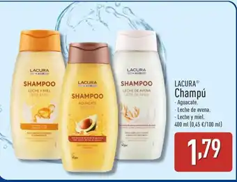 ALDI LACURA Champú oferta