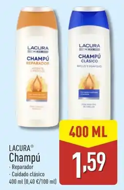 ALDI LACURA Champú oferta