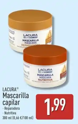 ALDI LACURA Mascarilla capilar oferta