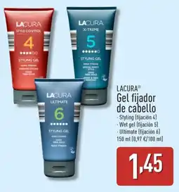 ALDI LACURA Gel fijador de cabello oferta