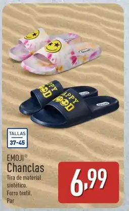 ALDI Emoji chanclas oferta