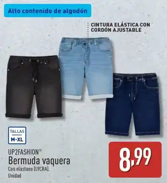 ALDI UP2FASHION Bermuda vaquera oferta