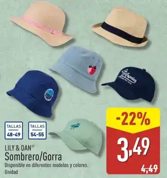 ALDI LILY & DAN Sombrero/Gorra oferta