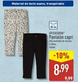 ALDI UP2FASHION Pantalón capri oferta