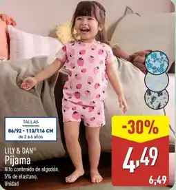 ALDI LILY & DAN Pijama oferta