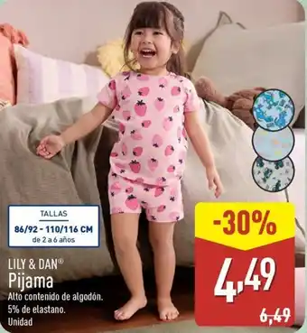 ALDI LILY & DAN Pijama oferta