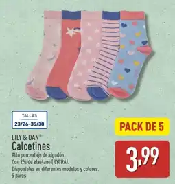 ALDI LILY & DAN Calcetines oferta