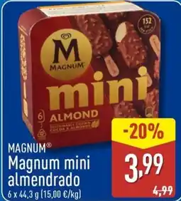 ALDI MAGNUM mini almendrado oferta