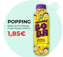 PrimaPrix POPPING Boba Drink Mango Fruta Pasión oferta