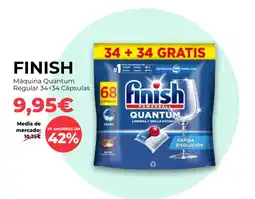 PrimaPrix FINISH Máquina Quantum Regular 34+34 Cápsulas oferta