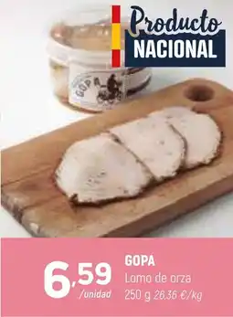 Coviran Gopa lomo de orza oferta