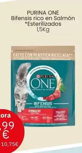 Tu Trébol Hipermercados Purina one - bifensis rico en salmon oferta