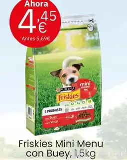 Tu Trébol Hipermercados Purina - friskies mini menu con buey oferta