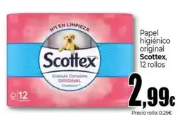 UNIDE Alimentación Scottex - papel higienico original oferta