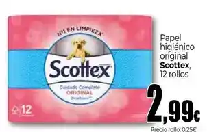 UNIDE Alimentación Scottex - papel higienico original oferta