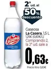 UNIDE Alimentación La casera - gaseosa oferta