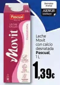 Unide Market Pascual - leche movit con calcio desnatada oferta