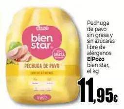 Unide Market Elpozo - pechuga de pavo sin grasa y sin azucares libre de alergenos bien star oferta