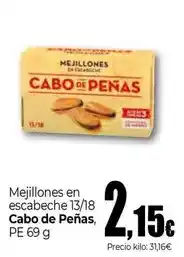 Unide Market Cabo de peñas - mejillones en escabeche oferta