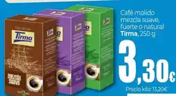 Unide Market Tirma - cafe molido mezcla suave fuerte o natural oferta