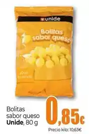 Unide Market Unide - bolitas sabor queso oferta