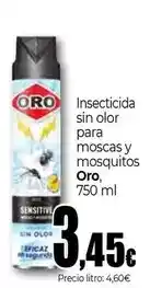 Unide Market Oro - insecticida sin olor para moscas y mosquitos oferta