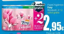 Unide Market Foxy - papel higiénico bouquet oferta