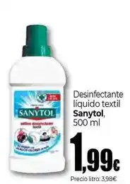 Unide Market Sanytol - desinfectante líquido textil oferta