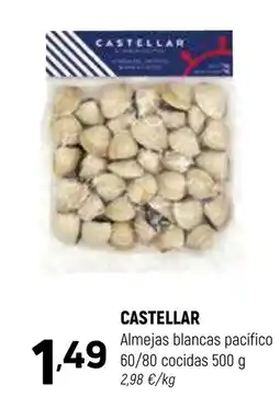 Coviran CASTELLAR Almejas blancas pacífico oferta