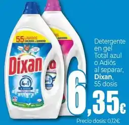 Unide Market Dixan - detergente en gel total azul o adiós al separar oferta