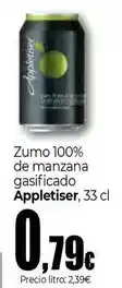 Unide Market Appletiser - zumo 100% de manzana gasificado oferta