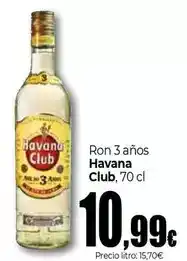 Unide Market Havana club - ron 3 anos oferta