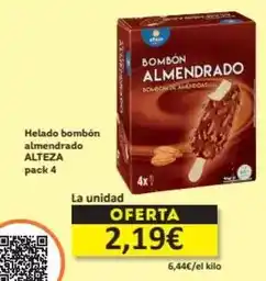 Economy Cash Alteza - helado bombon almendrado oferta