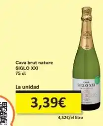 Economy Cash Siglo - xxl cava brut nature oferta
