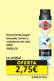 Economy Cash Oro - insecticida hogar lavanda oferta