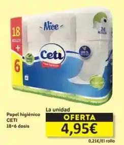 Economy Cash Ceti - papel higiénico oferta