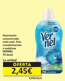Economy Cash Vernel - suavizante concentrado cielo azul oferta